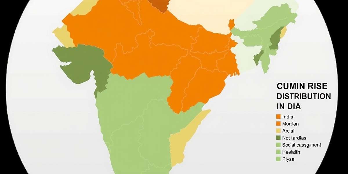 Cumin Rise Champion Player Distribution Map of India showing Cumin Rise Champion player distribution with highest concentration in Western and Southern states